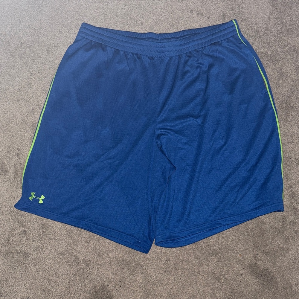 Under Armour Men's Navy Blue Athletic Shorts